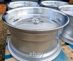 X4 18 JANTES EN ALLIAGE MERCEDES STYLE AMG MONOBLOCK EN PROFONDEUR DÉCALÉES 5x112