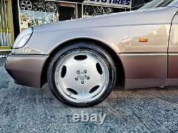 X4 18 JANTES EN ALLIAGE MERCEDES STYLE AMG MONOBLOCK EN PROFONDEUR DÉCALÉES 5x112
