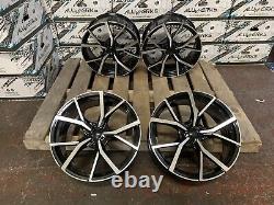 X4 18 Jantes en alliage de style Adelaide pour VW Golf R, Golf GTD, GTI, Caddy, Passat, Audi