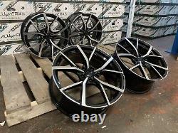 X4 18 Jantes en alliage de style Adelaide pour VW Golf R, Golf GTD, GTI, Caddy, Passat, Audi