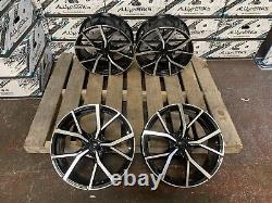 X4 18 Jantes en alliage de style Adelaide pour VW Golf R, Golf GTD, GTI, Caddy, Passat, Audi