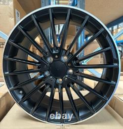 X4 18 Premium Mercedes Jantes en Alliage Style 332 A C CLA GLA Vito Noir 8J Et45 C