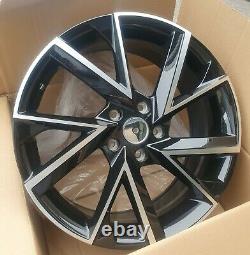 X4 19 Jantes en alliage Skoda Vega Style pour Skoda Octavia Superb VW Golf Caddy 8J C