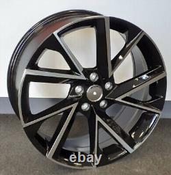 X4 19 Jantes en alliage Skoda Vega Style pour Skoda Octavia Superb VW Golf Caddy 8J C