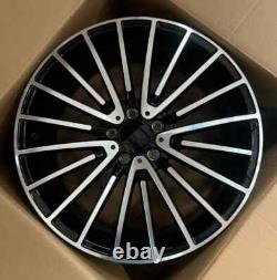 X4 19 Premium Mercedes 332 Style Jantes en Alliage Noir MF 8.5J A C CLA GLA Vito