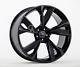 X4 Audi A4 A5 A6 A7 Q3 Q5 20 Jantes En Alliage Noires Brillantes Style Rs7