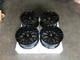 X4 Jantes Alliage Style R8 Pour Golf R 19" Vw Golf Caddy Seat Noires 5x112 Neuves