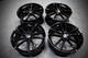 X4 Jantes Alliage Style Pretoria 19 Pour Golf R Vw Golf Caddy Seat Noires 5x112 Pas Ch&egrave;res